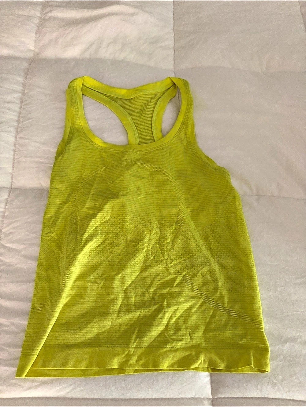 Lululemon Swiftly Tech Racerback Tank Top 2.0 Racerback Tank Top in Yellow Like
